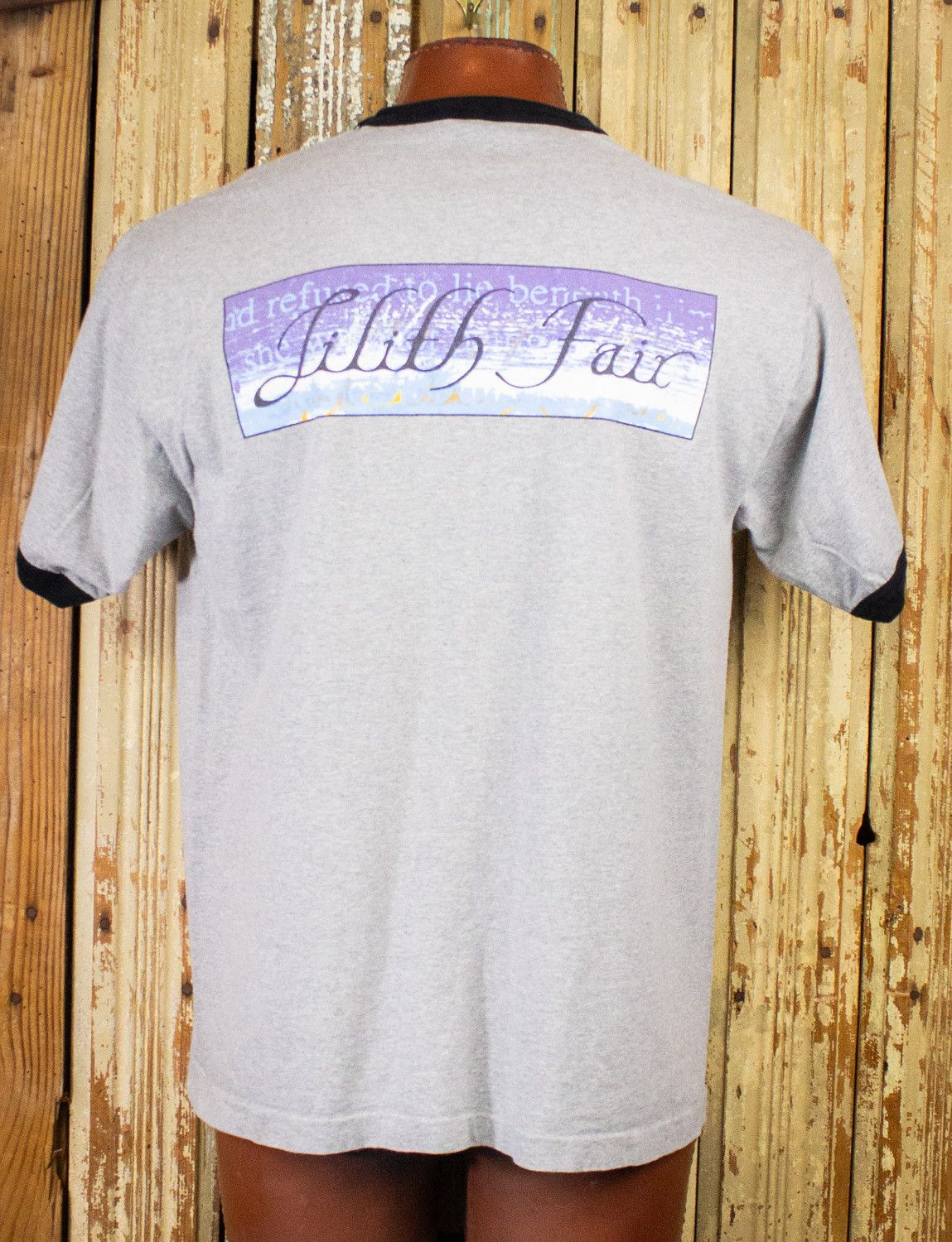 Band Tees × Vintage Vintage Lilith Fair Concert Ringer T Shirt 90s Size US XL / EU 56 / 4 - 1 Thumbnail