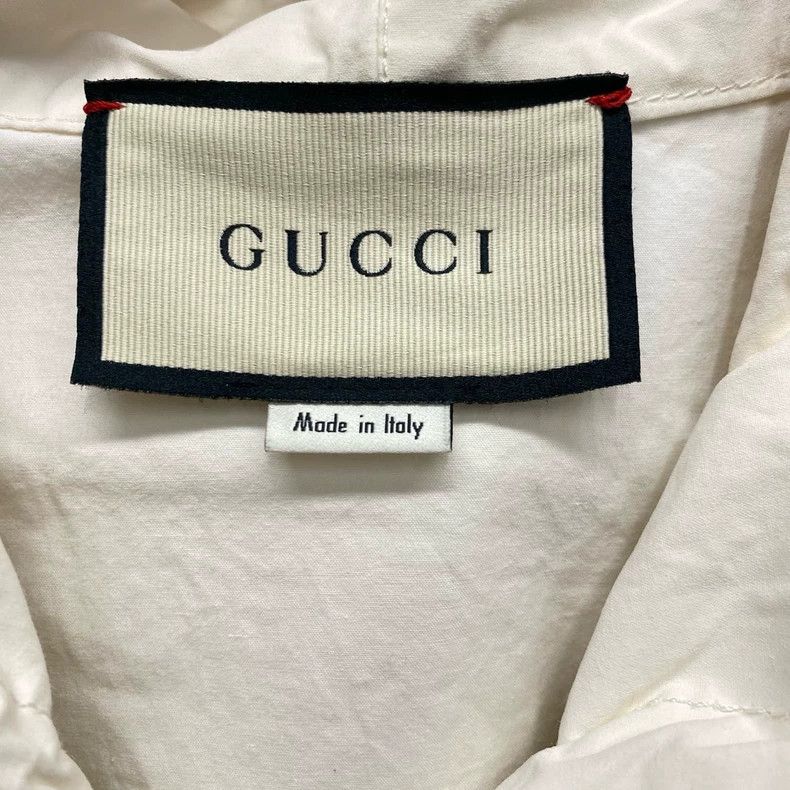 Gucci Gucci Red and green striped letter logo hooded windbreaker Size US M / EU 48-50 / 2 - 3 Thumbnail