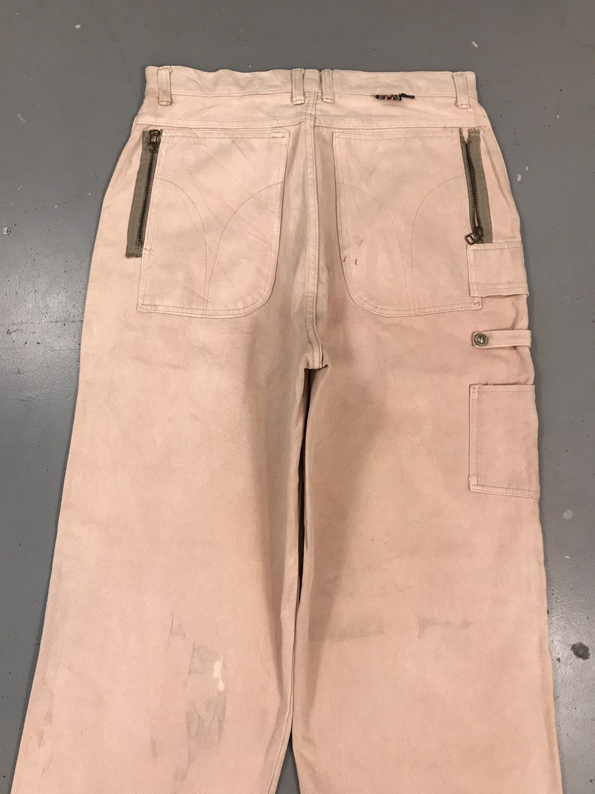 Vintage Vintage TW1050 big zipper pocket cargo denim Size US 32 / EU 48 - 10 Thumbnail