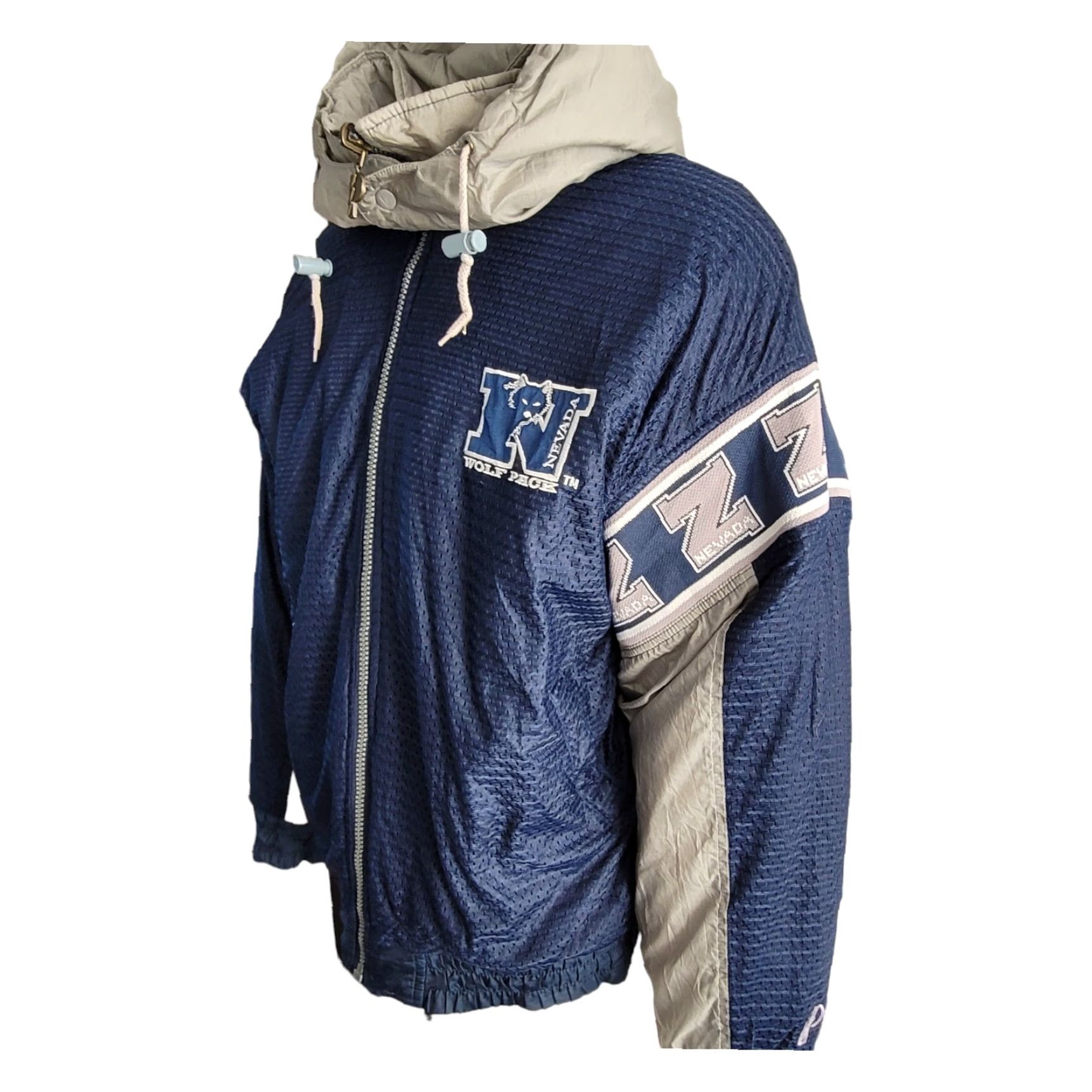 Pro Player Pro Player NFL Wolf Pack Nevada Reversible Jacket XXL Jacket Men Navy Grey Wolf Pack 90s Event Stadium NFL Jerseys NFL 2XL} Size US XXL / EU 58 / 5 - 3 Thumbnail