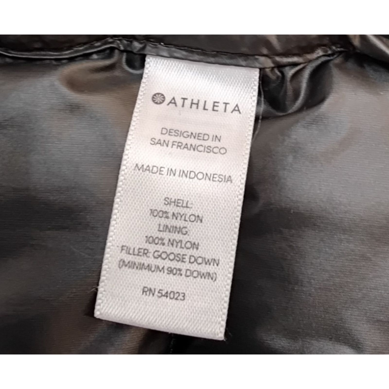 Athleta Athleta Down Puffer Jacket Women's L Dark Green Size L / US 10 / IT 46 - 7 Thumbnail