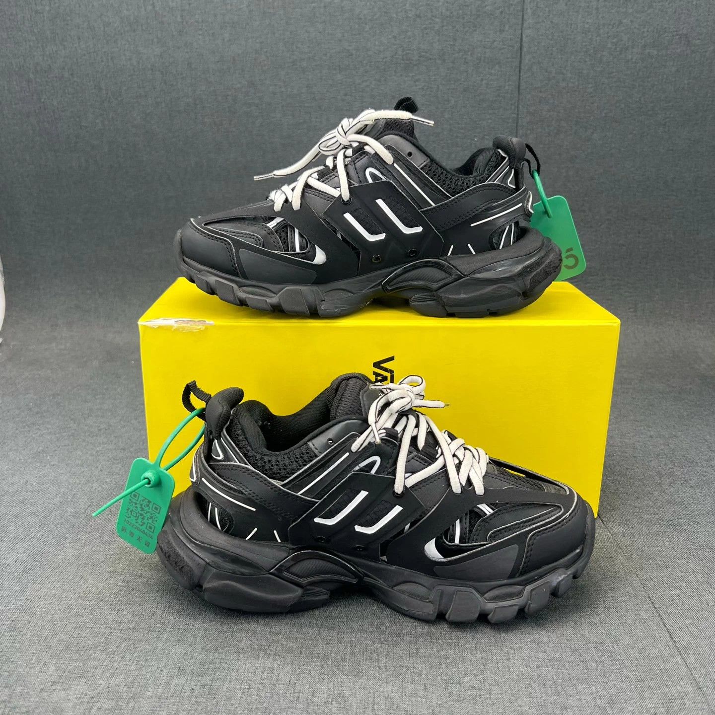 Balenciaga Track Black White Size 35 Original Box