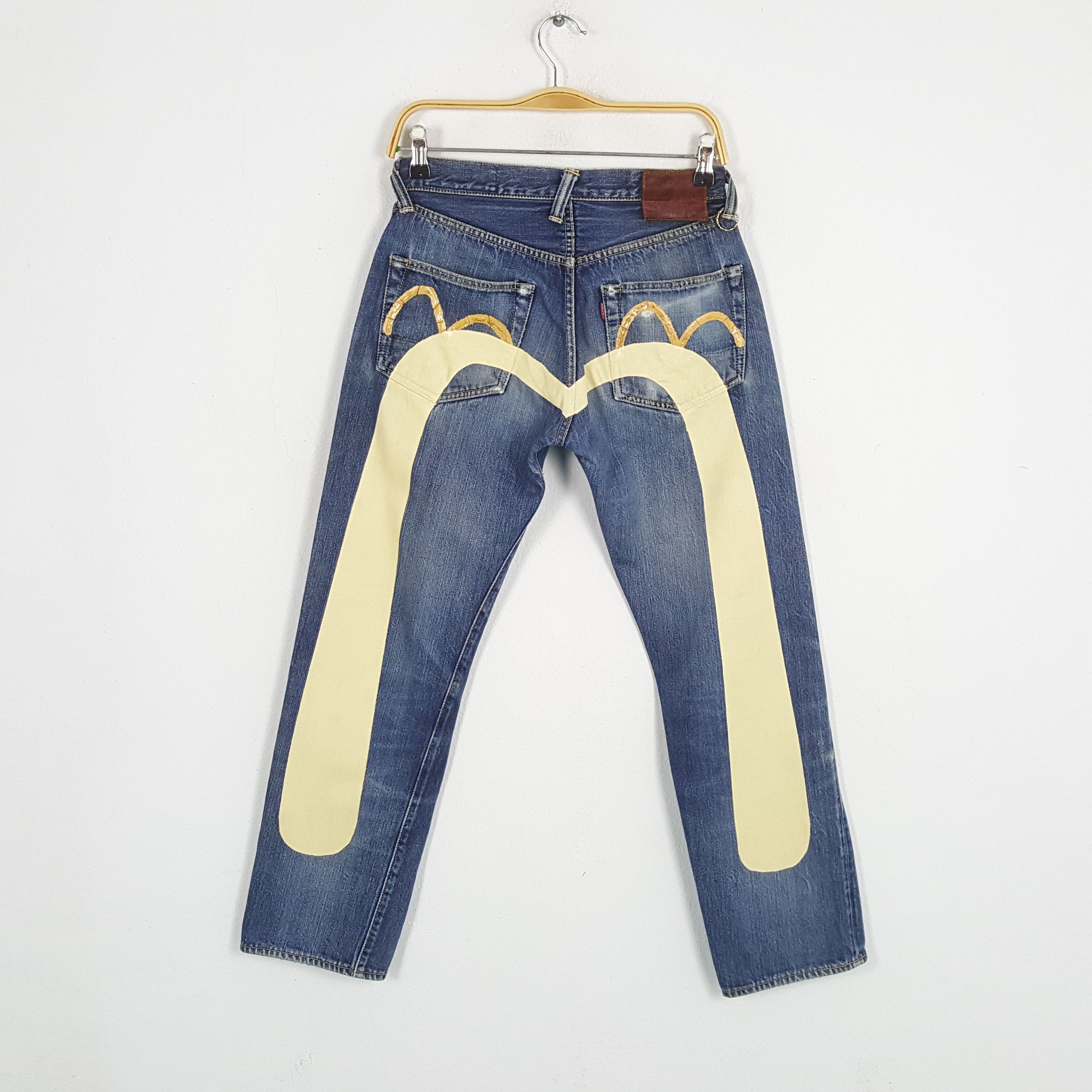 Evisu × Japanese Brand × Vintage Vintage EVISU Japanese Brand Daicock Custom Style Jean Size US 28 / EU 44 - 1 Thumbnail