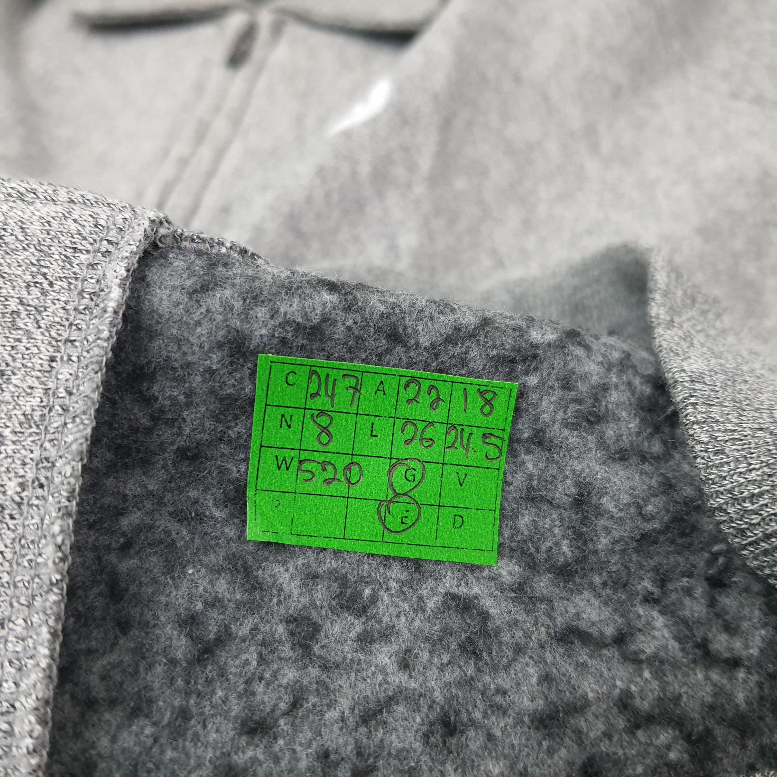 GOODENOUGH Vintage GOODENOUGH Japan Brand Zipper Sweatshirt C247N8 Size US M / EU 48-50 / 2 - 6 Thumbnail