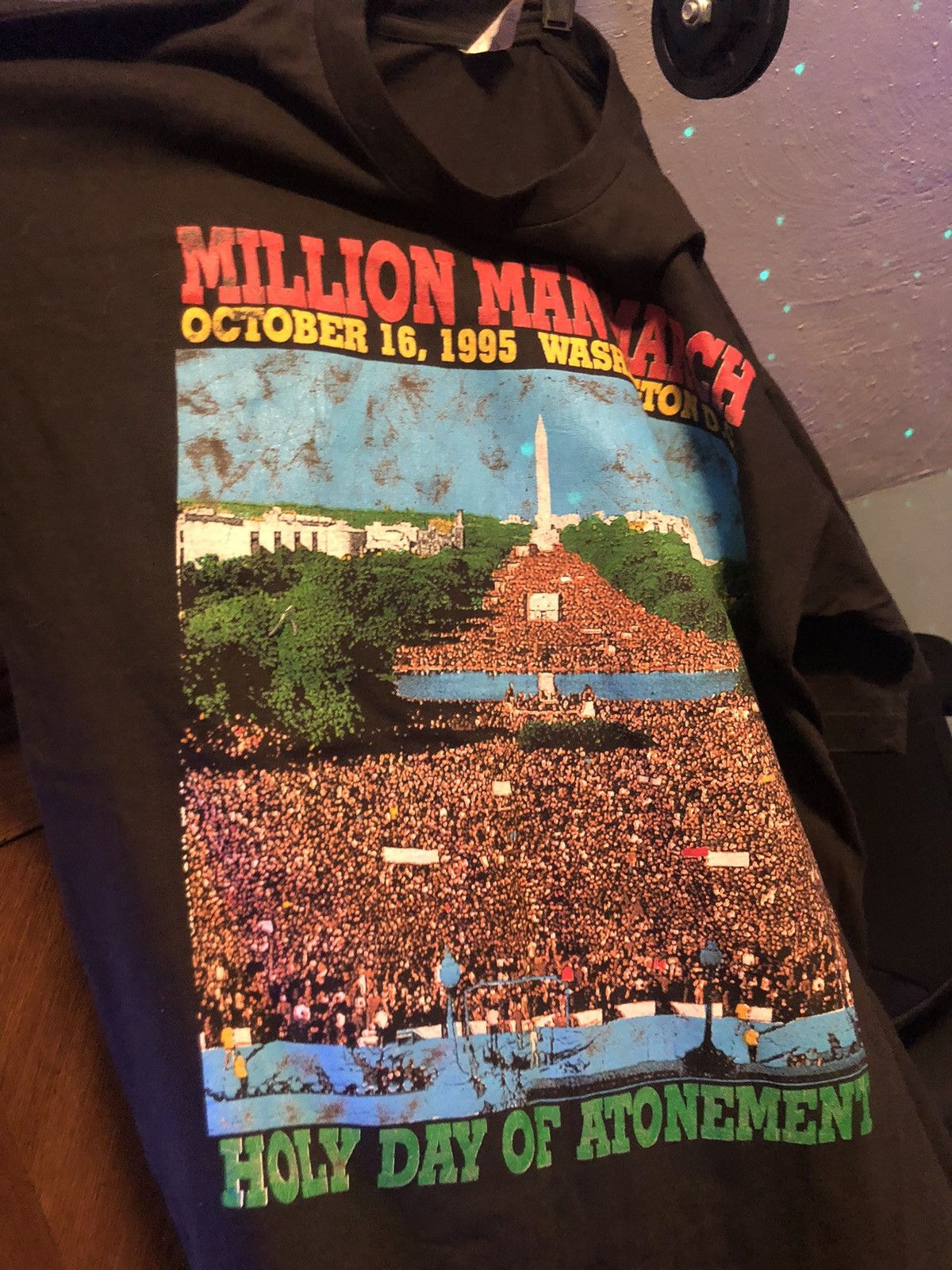 Rap Tees × Vintage Million Man March Size US M / EU 48-50 / 2 - 8 Thumbnail