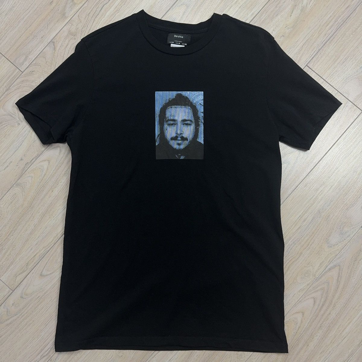 Bershka Post Malone Posty & Co Bershka Rap Tee Size US M / EU 48-50 / 2 - 2 Thumbnail