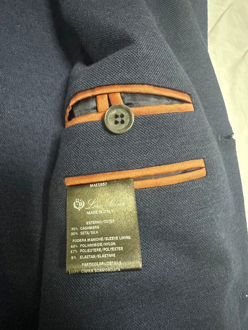 Loro Piana LORO PIANA Cashmere silk structureless suits Size 50L - 4 Thumbnail