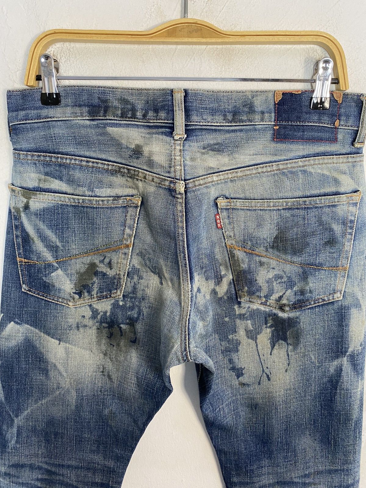 Japanese Brand Soul Of Freedom SOF Indigo Denim Jeans Straight Cut Size 32 Size US 32 / EU 48 - 7 Thumbnail
