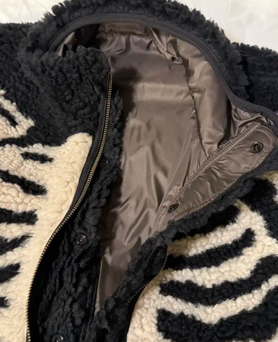 Kapital Kapital Bone Boa Fleece Blouson Size US XXL / EU 58 / 5 - 5 Thumbnail