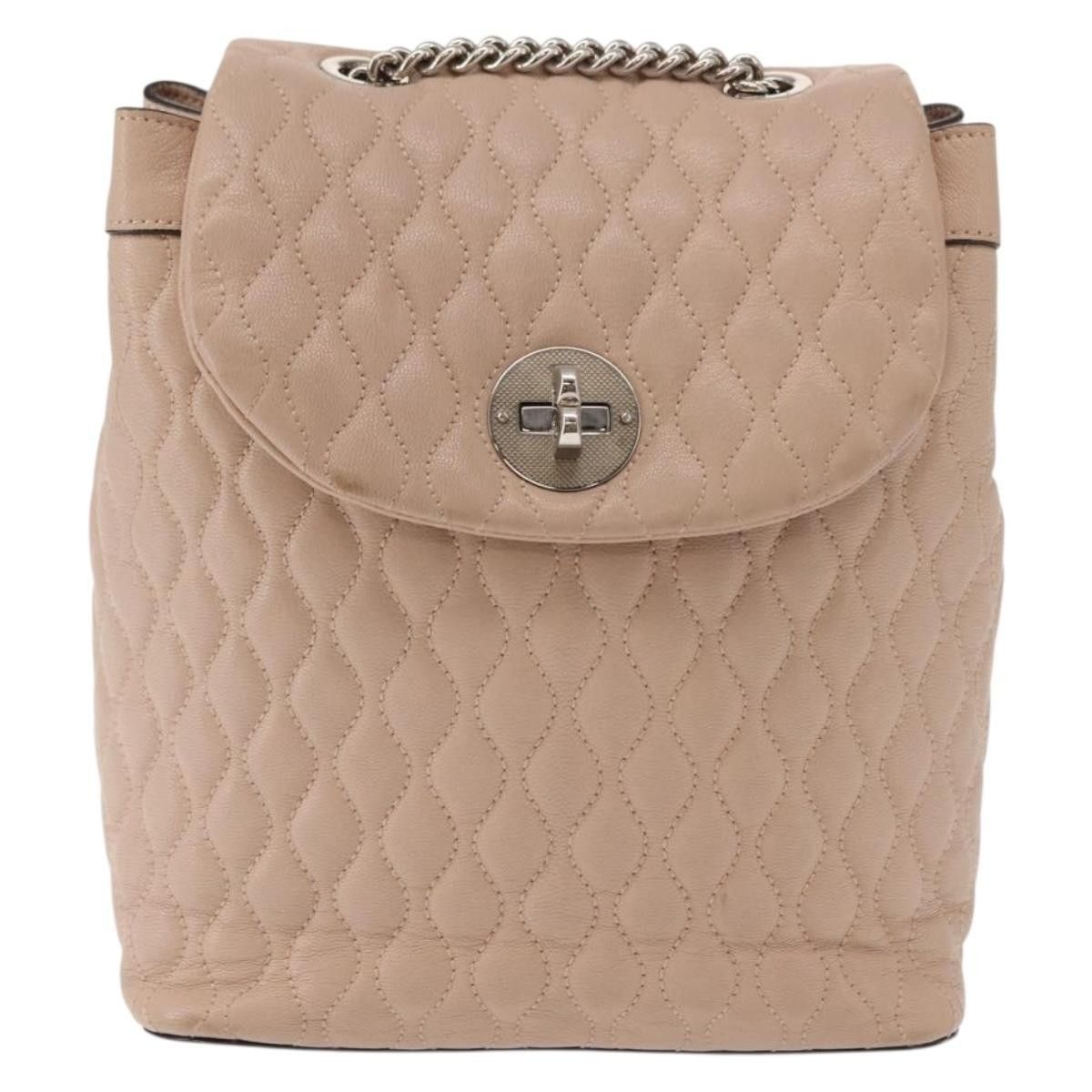 Bally Bally Vintage Backpack Quilted Leather Size ONE SIZE - 1 Thumbnail