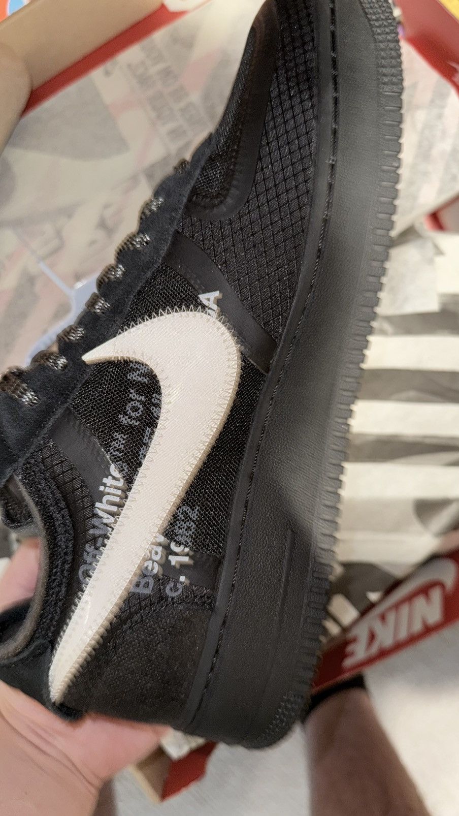 Off-White OFF WHITE x NIKE AF1 Size US 10.5 / EU 43-44 - 6 Thumbnail
