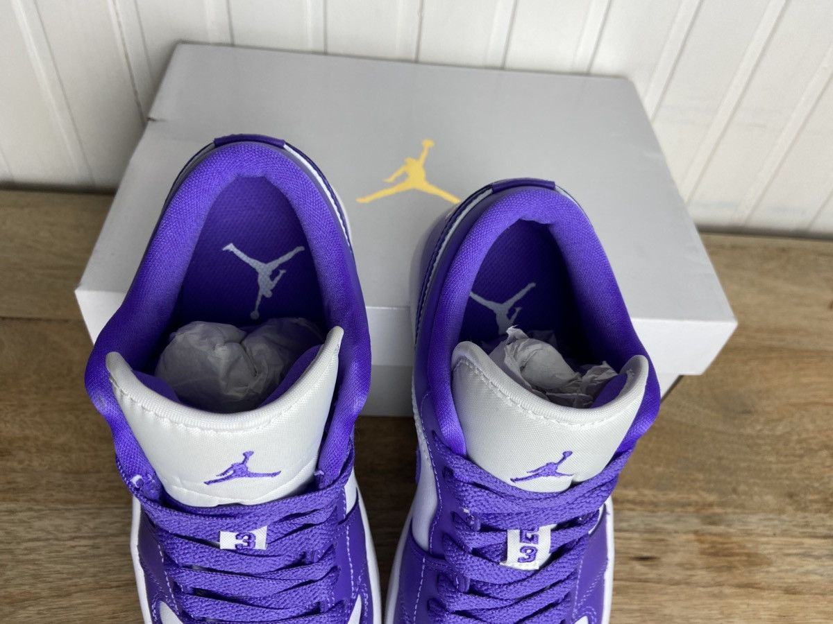 Jordan Brand New Jordan 1 Low "Psychic Purple" Size 6,5US Size US 6.5 / IT 36.5 - 11 Thumbnail