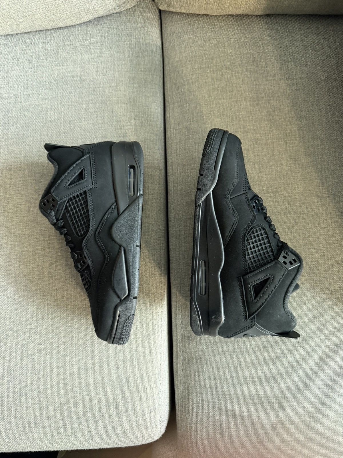 Jordan Brand Jordan retro 4 black cat Size US 6.5 / EU 39-40 - 3 Thumbnail