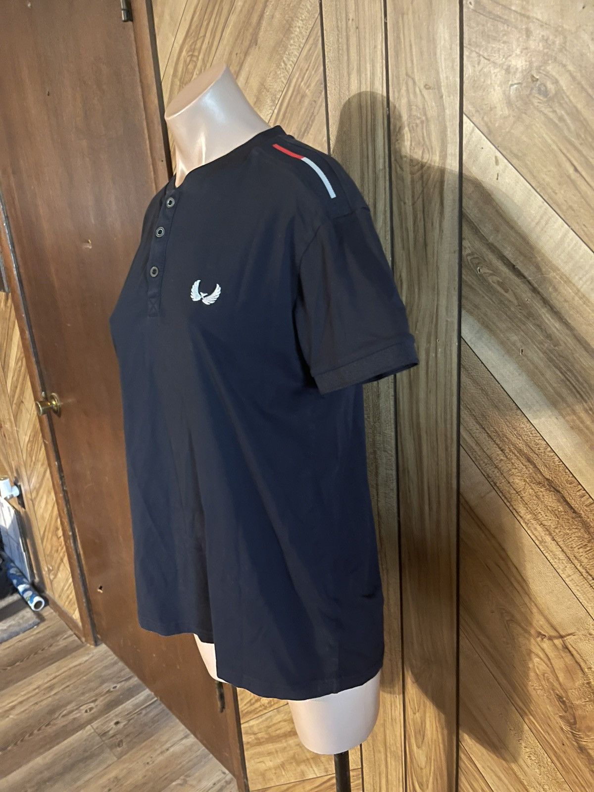 Other Nick Danger Medium Navy Blue V-Neck Short Sleeve T-Shirt Size US M / EU 48-50 / 2 - 5 Thumbnail