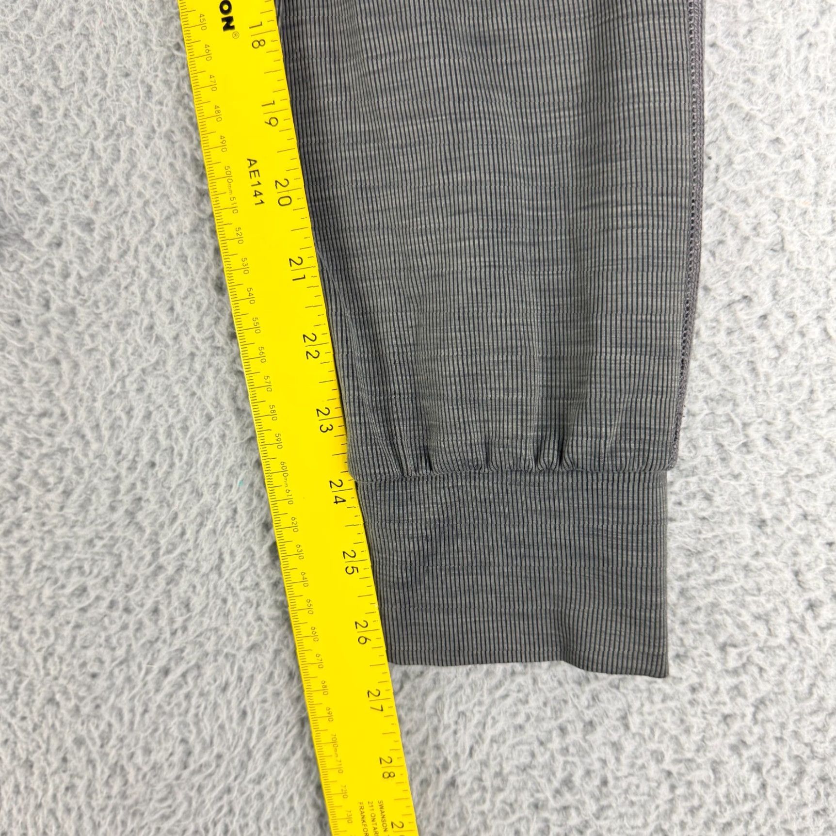 Beyond Yoga Beyond Yoga Rib Midi Jogger Pants Women XS Heathered Gray High-Rise Pull On Jogger Athletic Pants Women XS Gray Lightly Worn Size 26" / US 2 / IT 38 - 7 Thumbnail