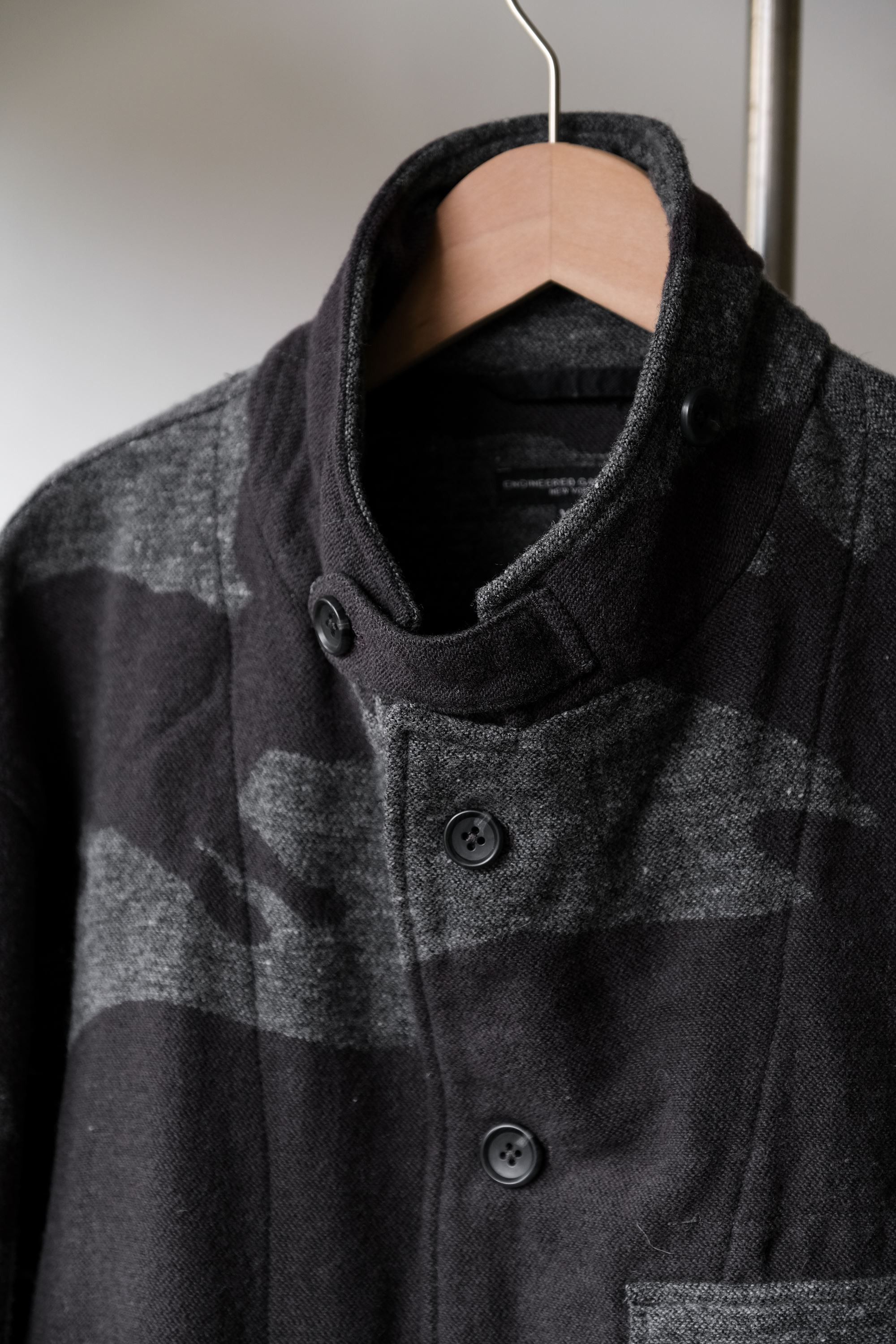 Engineered Garments 2017 Engineered Garments Benson Jacket Animal Wool Jacquard Size US XL / EU 56 / 4 - 4 Thumbnail