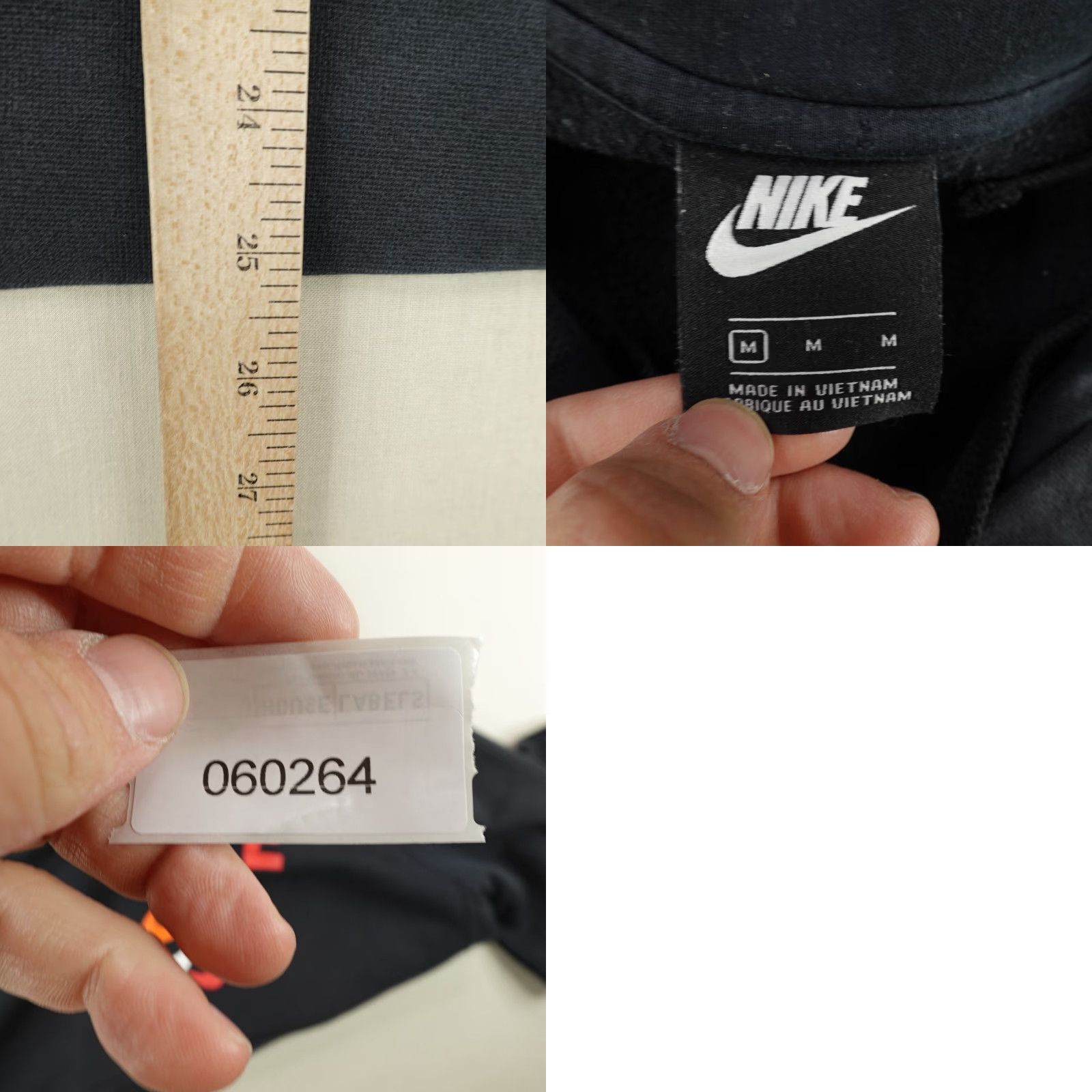 Nike Nike Hoodie Mens Medium Black Sunburst Evolution Pinwheel Sweatshirt Pullover Size US M / EU 48-50 / 2 - 8 Thumbnail
