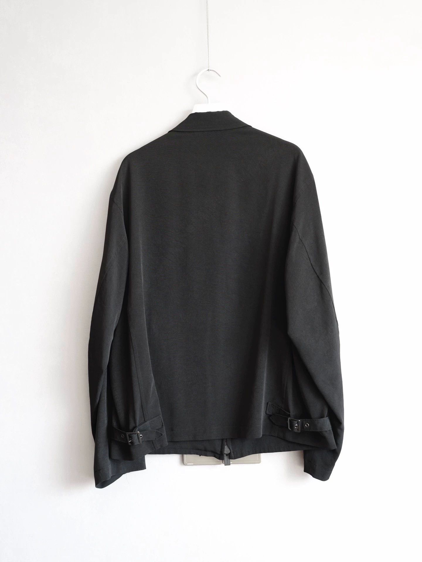 Yohji Yamamoto Yohji Yamamoto 24SS 6.1 Man Zip Triacetate Jacket Size US M / EU 48-50 / 2 - 2 Thumbnail