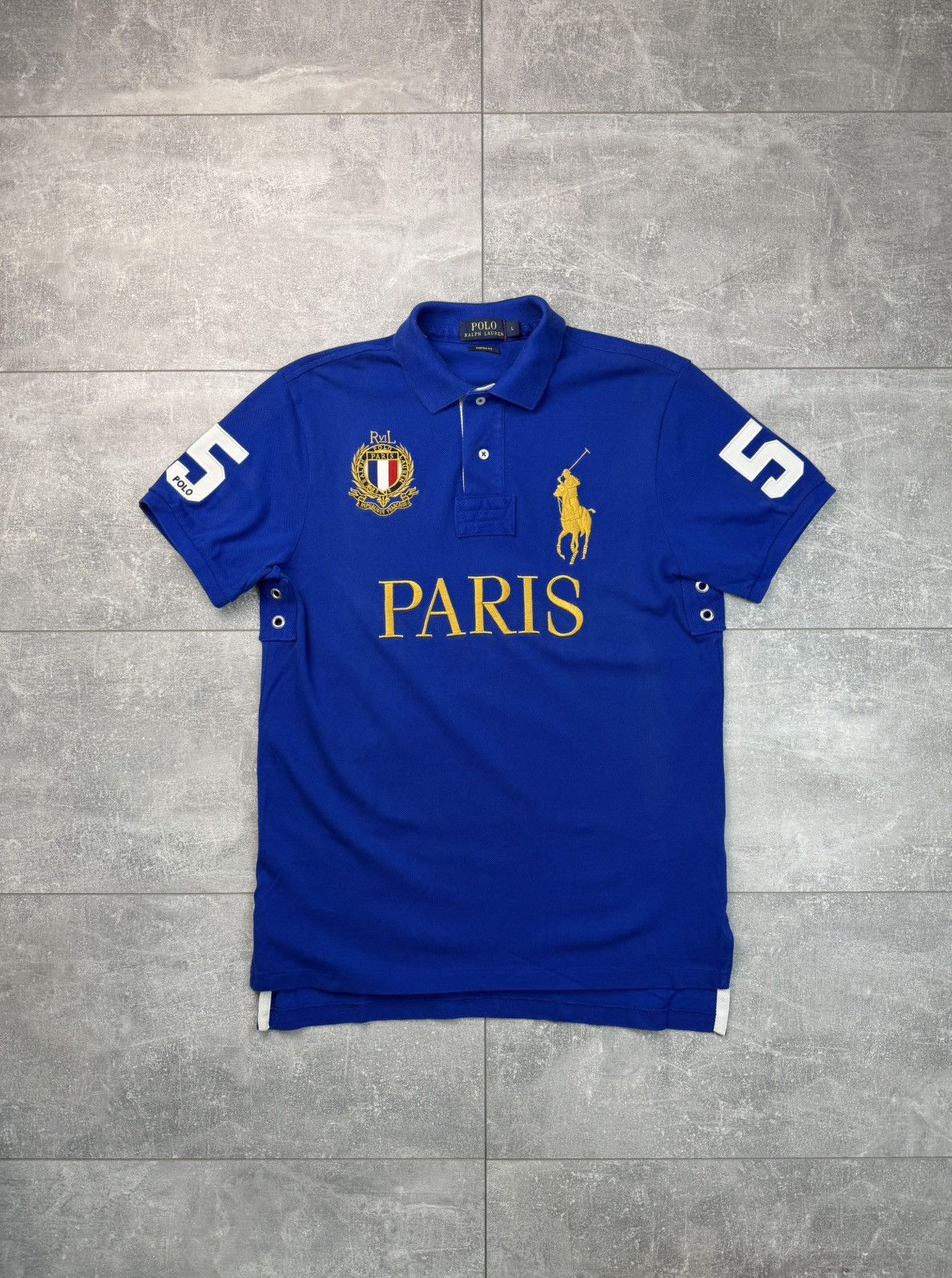 Polo Ralph Lauren Paris Polo Shirt Big Pony Logo