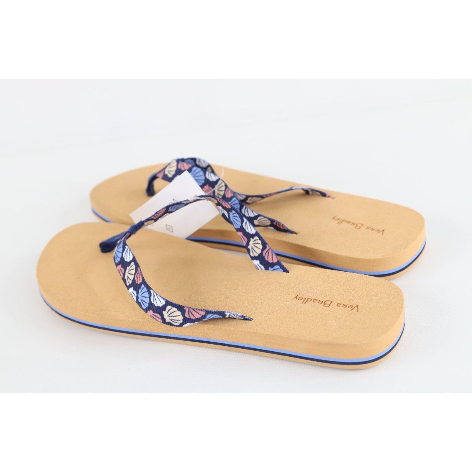 Vera Bradley Deadstock Vintage Y2K Vera Bradley Sea Shells Sandals Size US 9 / IT 39 - 5 Thumbnail