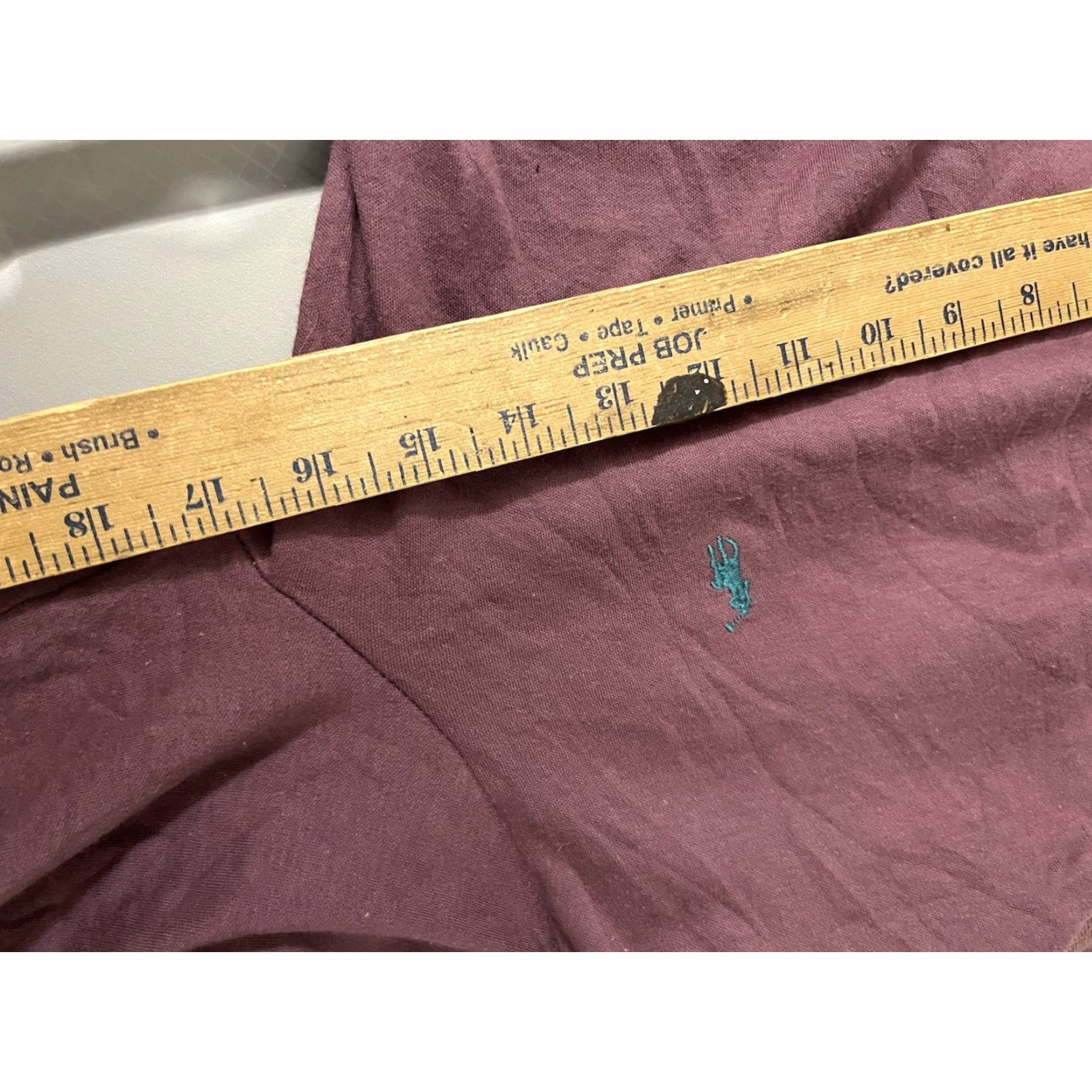 Polo Ralph Lauren VINTAGE Mens Medium Polo Ralph Lauren Pullover Turtleneck Sweatshirt Maroon Polo Ralph Lauren Sweater Cotton Maroon Mens Vintage 90s Size US M / EU 48-50 / 2 - 6 Thumbnail