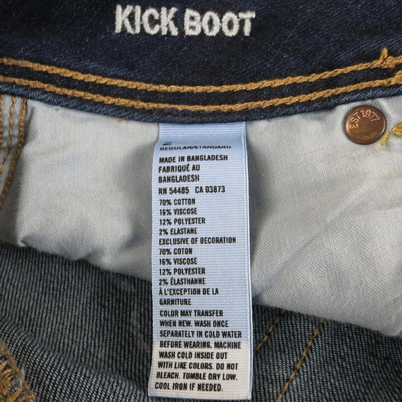 American Eagle Outfitters American Eagle Outfitters Dark Blue Boot Cut Jeans Size 2 Size 26" / US 2 / IT 38 - 5 Thumbnail