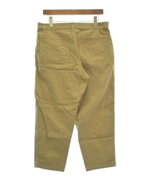 Comme des Garcons SHIRT Cropped Pants Cotton Wide Pants Plain Zipper Beige Size US 33 - 2 Thumbnail