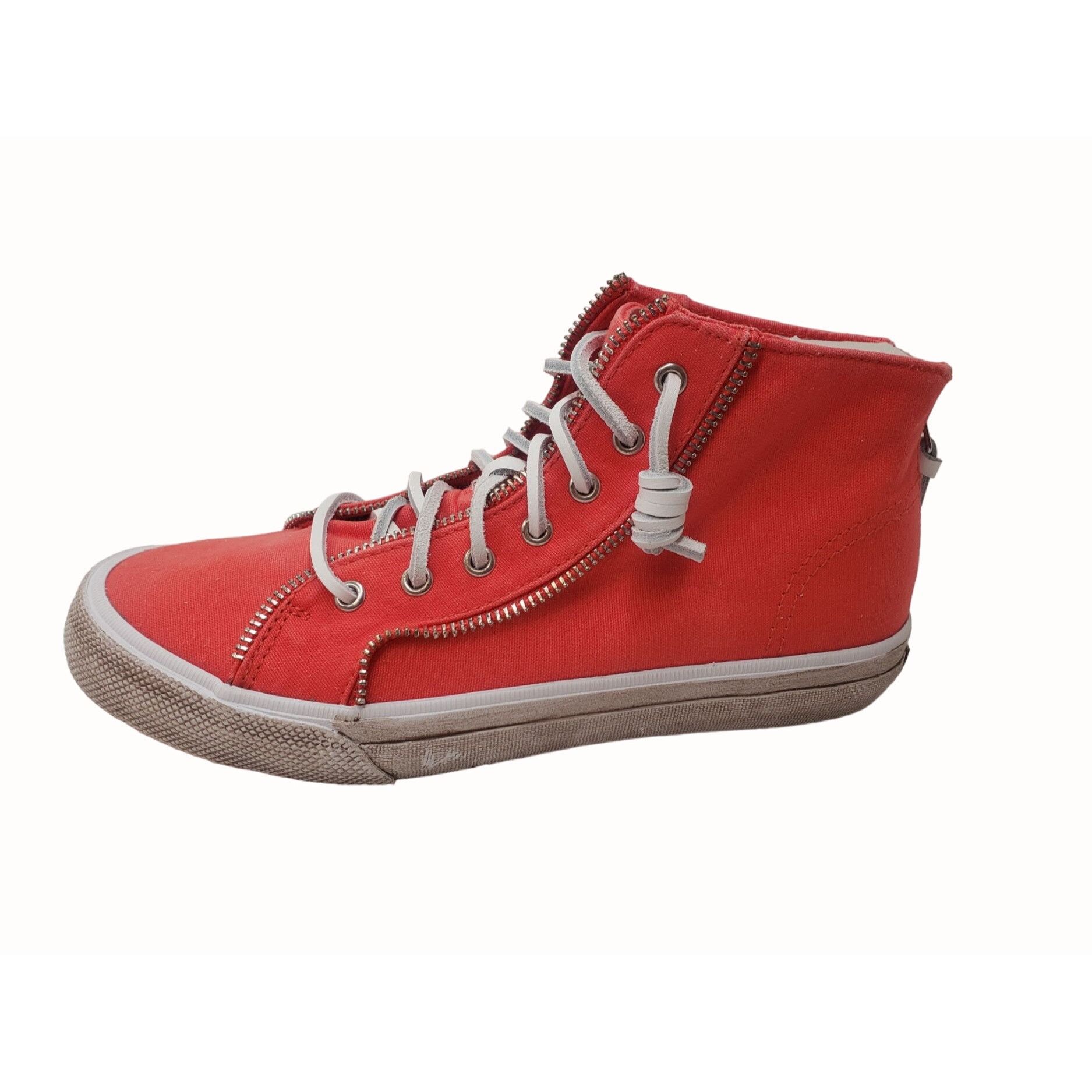 Sperry Sperry x Rebecca Minkoff High Top Canvas Sneakers Size 7.5 Size US 7.5 / IT 37.5 - 3 Thumbnail
