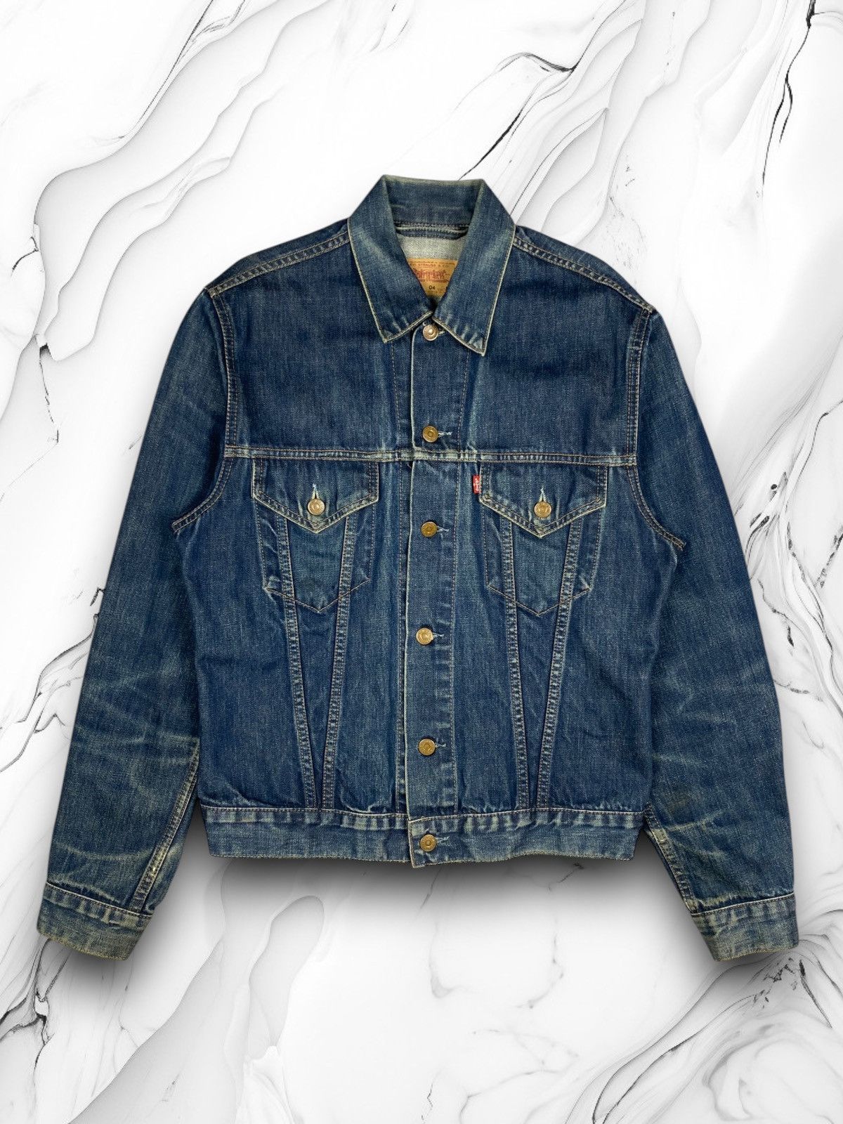Vintage Levis Denim Jeans Trucker Jacket Bomber