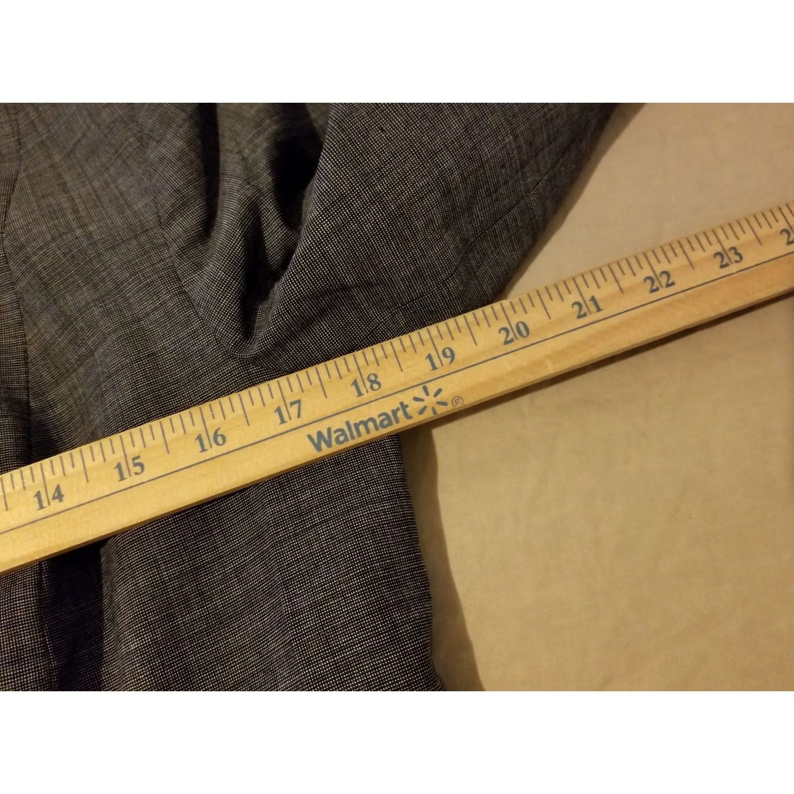 Talbots Womens Talbots Wool Blazer 8 Grey Gray Wool Blazer Womens 8 Gray Talbots Jacket Blazer Womens Size M / US 6-8 / IT 42-44 - 4 Thumbnail