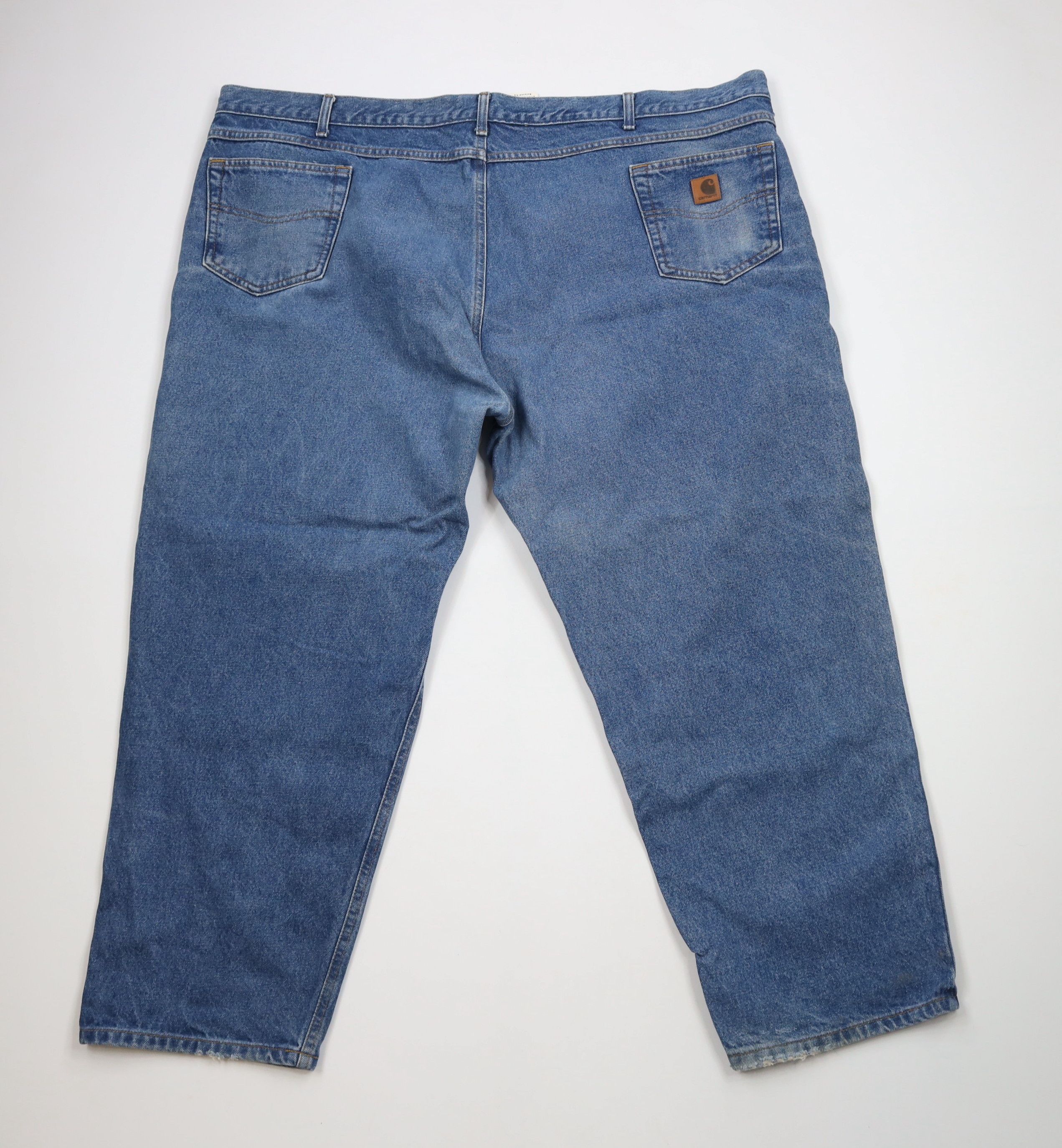 Carhartt × Vintage Vintage Y2K Carhartt Spell Relaxed Fit Wide Leg Jeans Blue Size US 44 / EU 60 - 11 Thumbnail