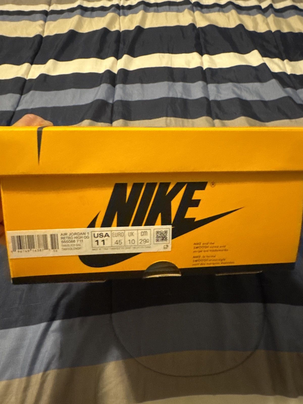 Jordan Brand Jordan 1 Retro High OG Taxi Size US 11 / EU 44 - 7 Thumbnail