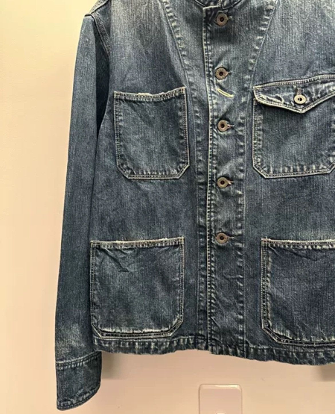 Kapital Kapital French Denim Jacket 2409-Nextarrow Size US M / EU 48-50 / 2 - 3 Thumbnail