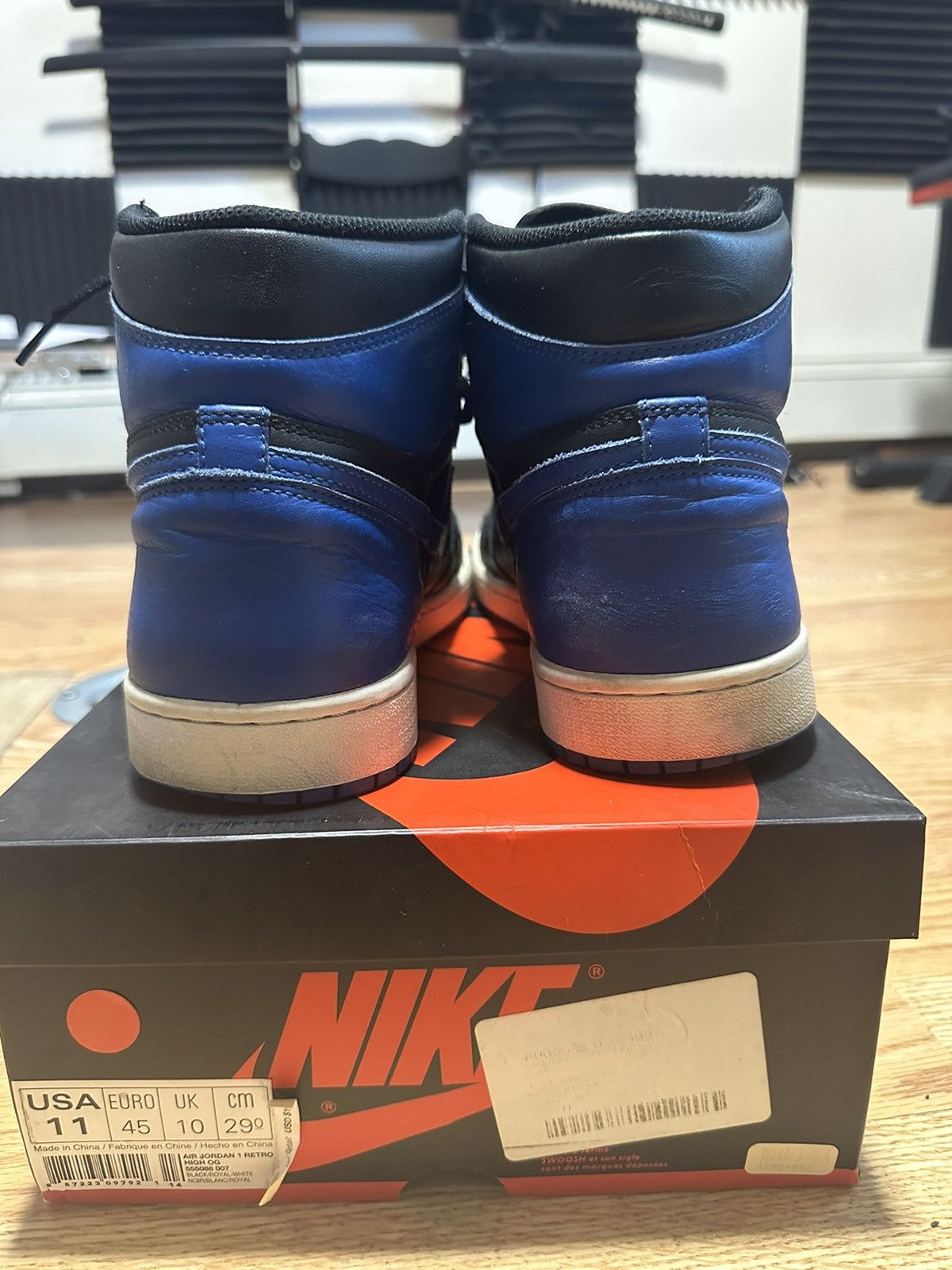 Jordan Brand × Nike Air Jordan one royal blues Size US 11 / EU 44 - 2 Thumbnail