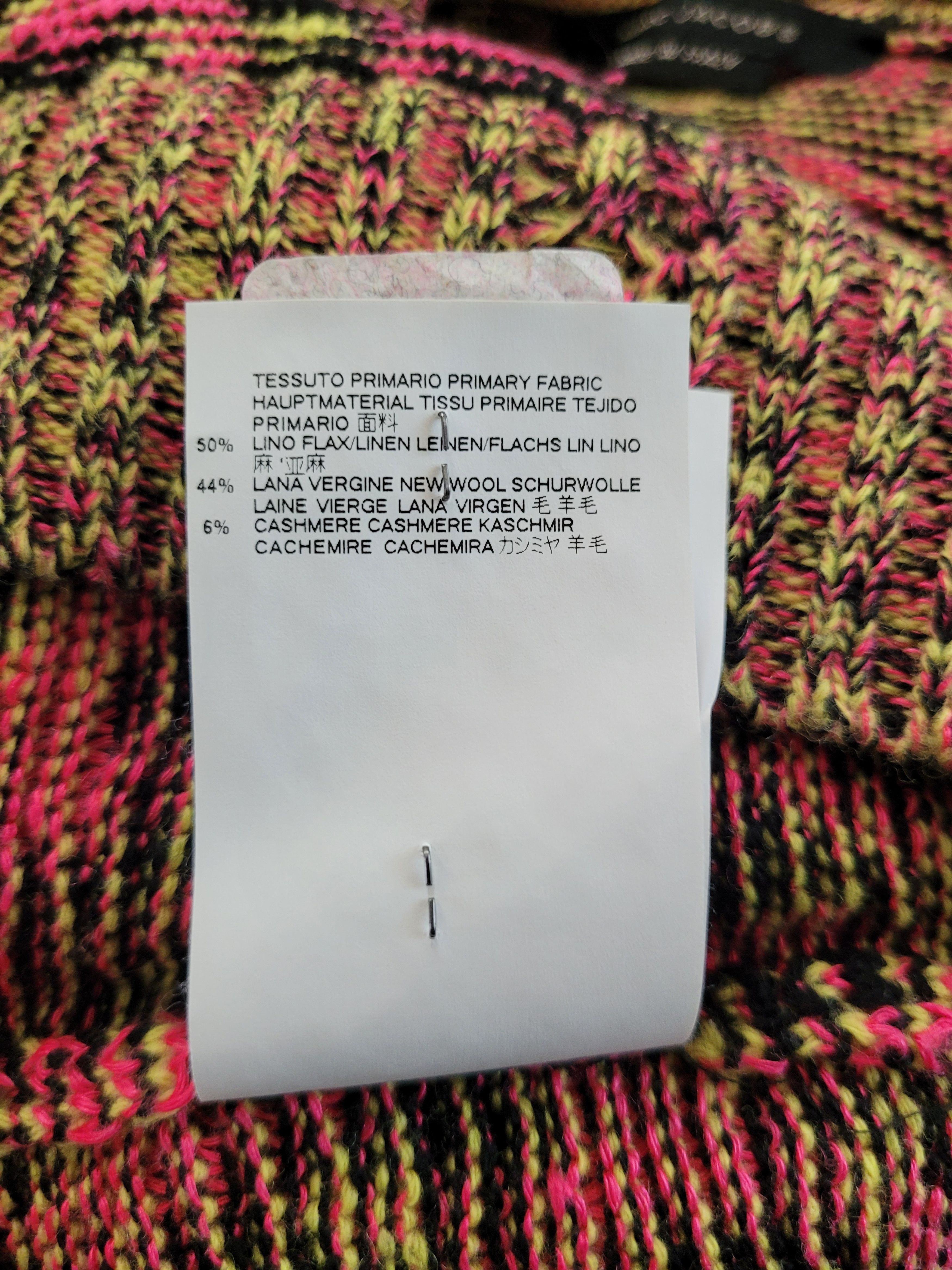 Marc Jacobs Marc Jacobs mainline linen-wool-cashmere jacquard jumper Size US M / EU 48-50 / 2 - 8 Thumbnail