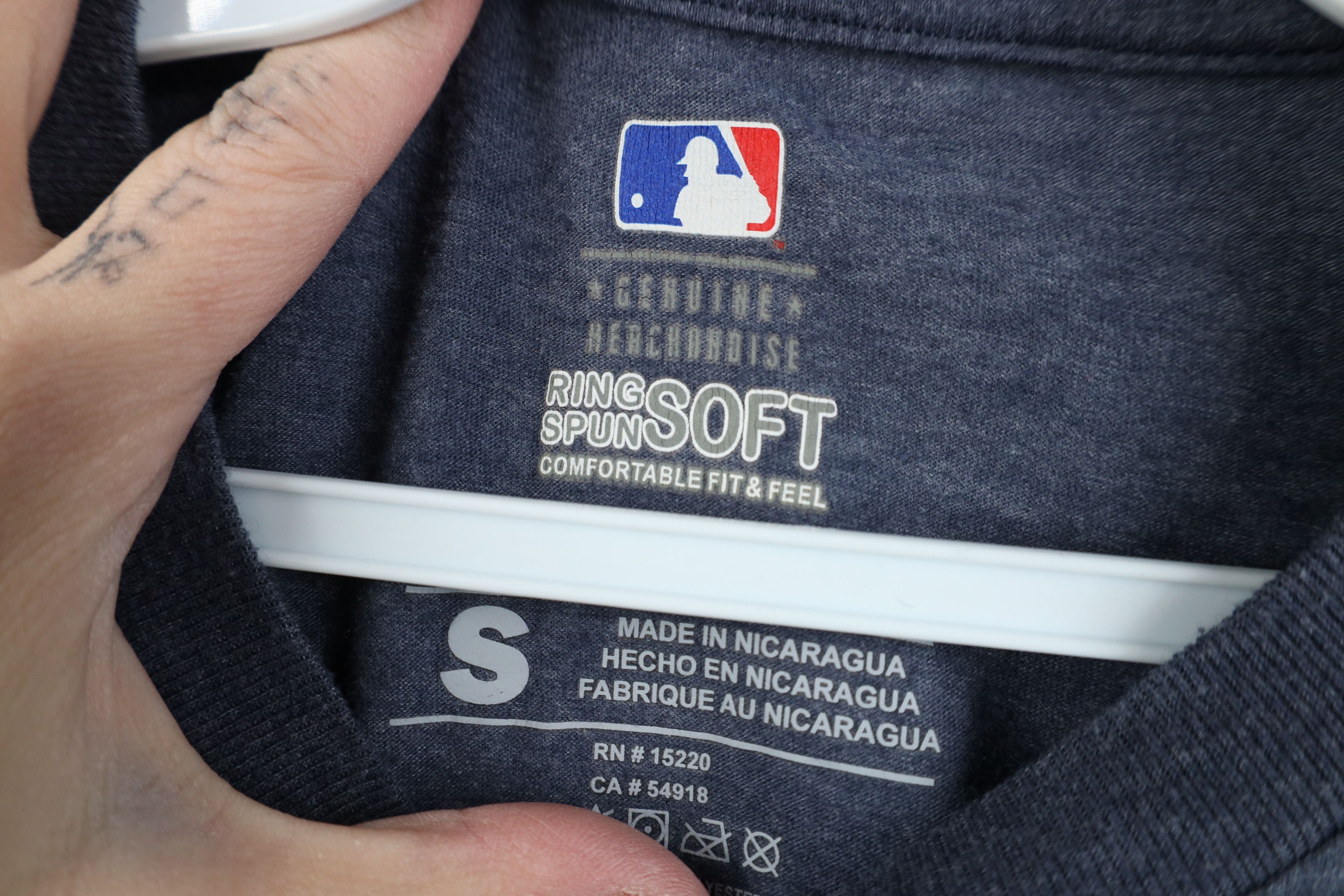Vintage Vintage Y2K Old English D Detroit Tigers Baseball T-Shirt Size S / US 4 / IT 40 - 8 Thumbnail