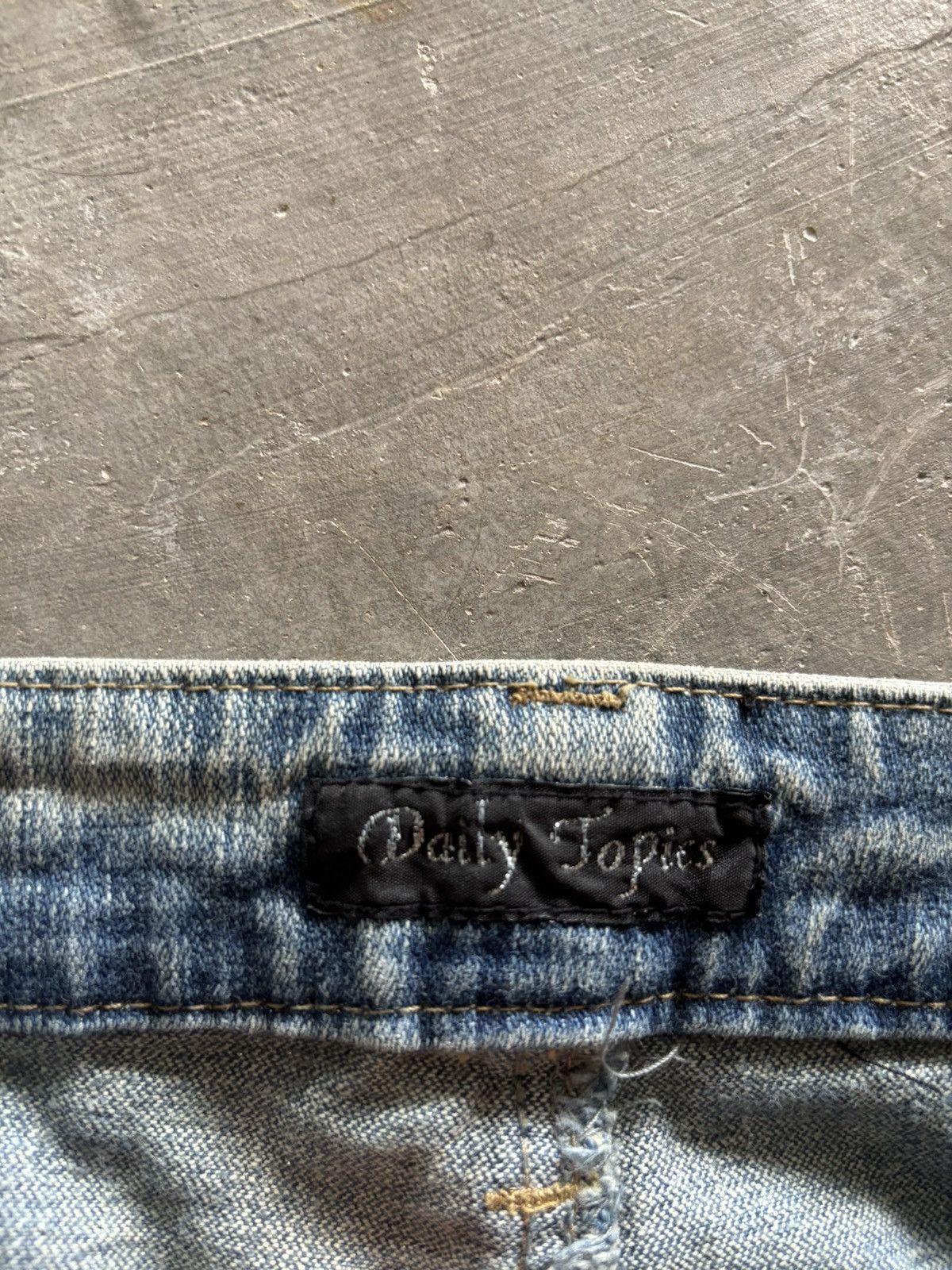 If Six Was Nine Flared glitter whiskered honeycomb fade style japanese denim Size US 30 / EU 46 - 5 Thumbnail