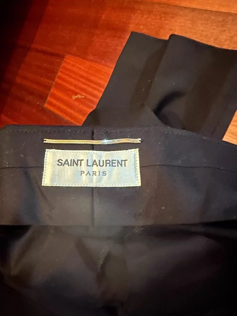 Saint Laurent Paris Saint Laurent Paris Black suit set-2506 Size US 32 / EU 48 - 3 Thumbnail