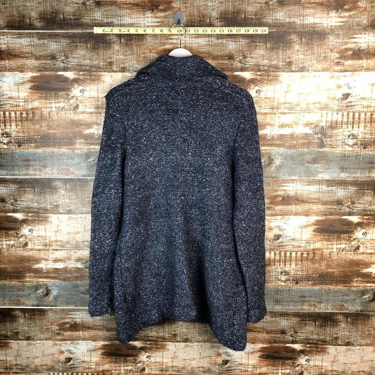 Comme Ca Ism Comme Ca Ism Dark Blue long Cardigan Knitwear #A1468 Size US M / EU 48-50 / 2 - 12 Thumbnail