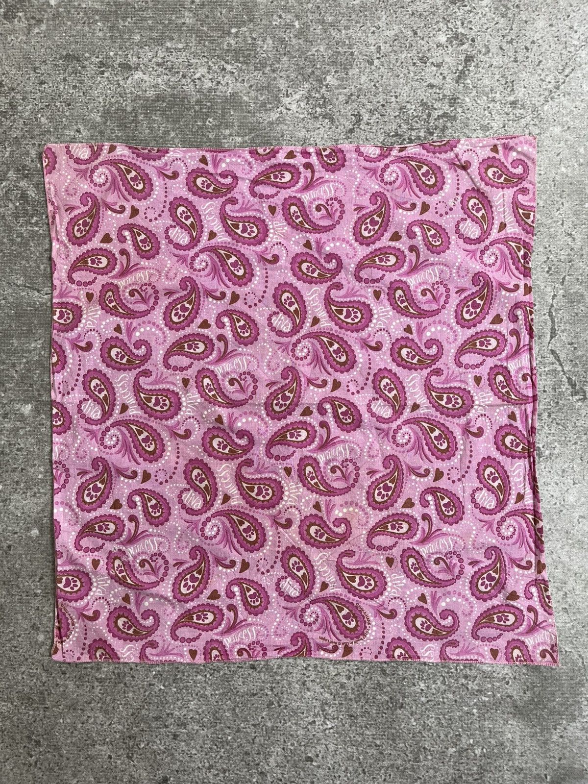 Vintage Vintage Paisley Handkerchief / Bandana / Neckerchief Size ONE SIZE - 1 Thumbnail