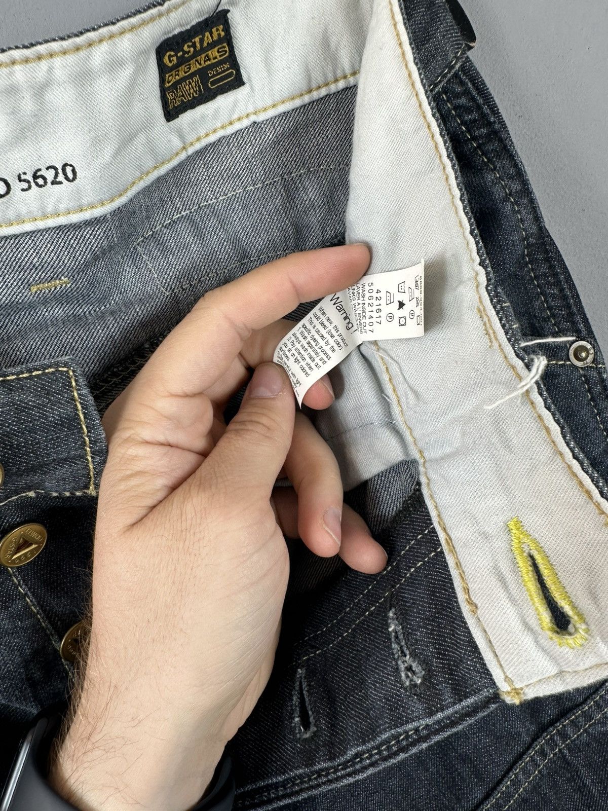 Vintage G Star Raw Jeans Denim Pants Menswear