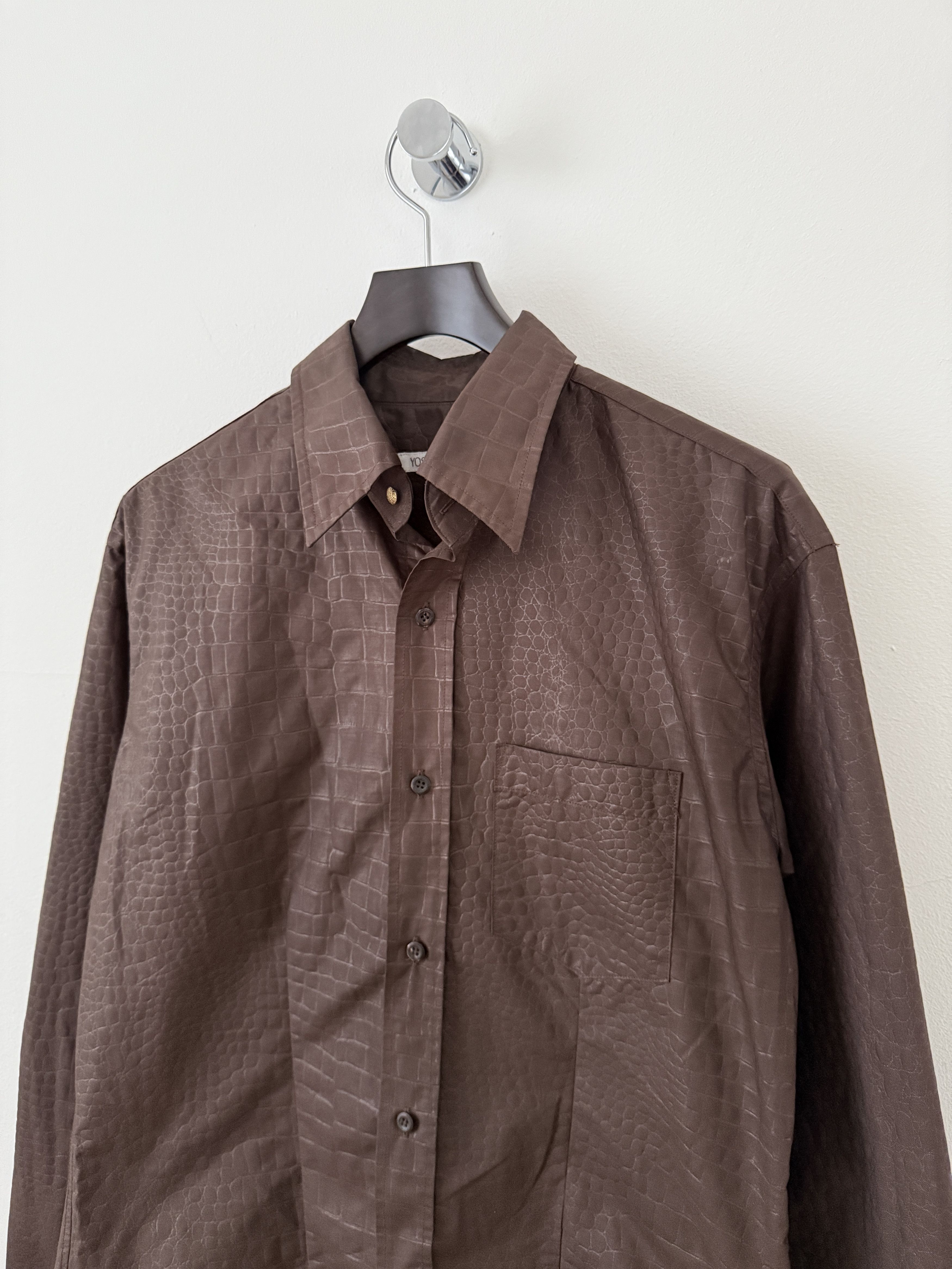 Yoshiyuki Konishi Textured Button Up Shirt Size US S / EU 44-46 / 1 - 5 Thumbnail