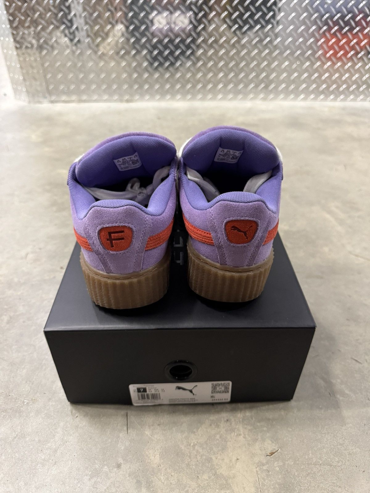 Fenty × Puma Puma Creeper WMNS Fenty Phatty x Lavender Burnt Red Size 7W Size US 7 / IT 37 - 5 Thumbnail