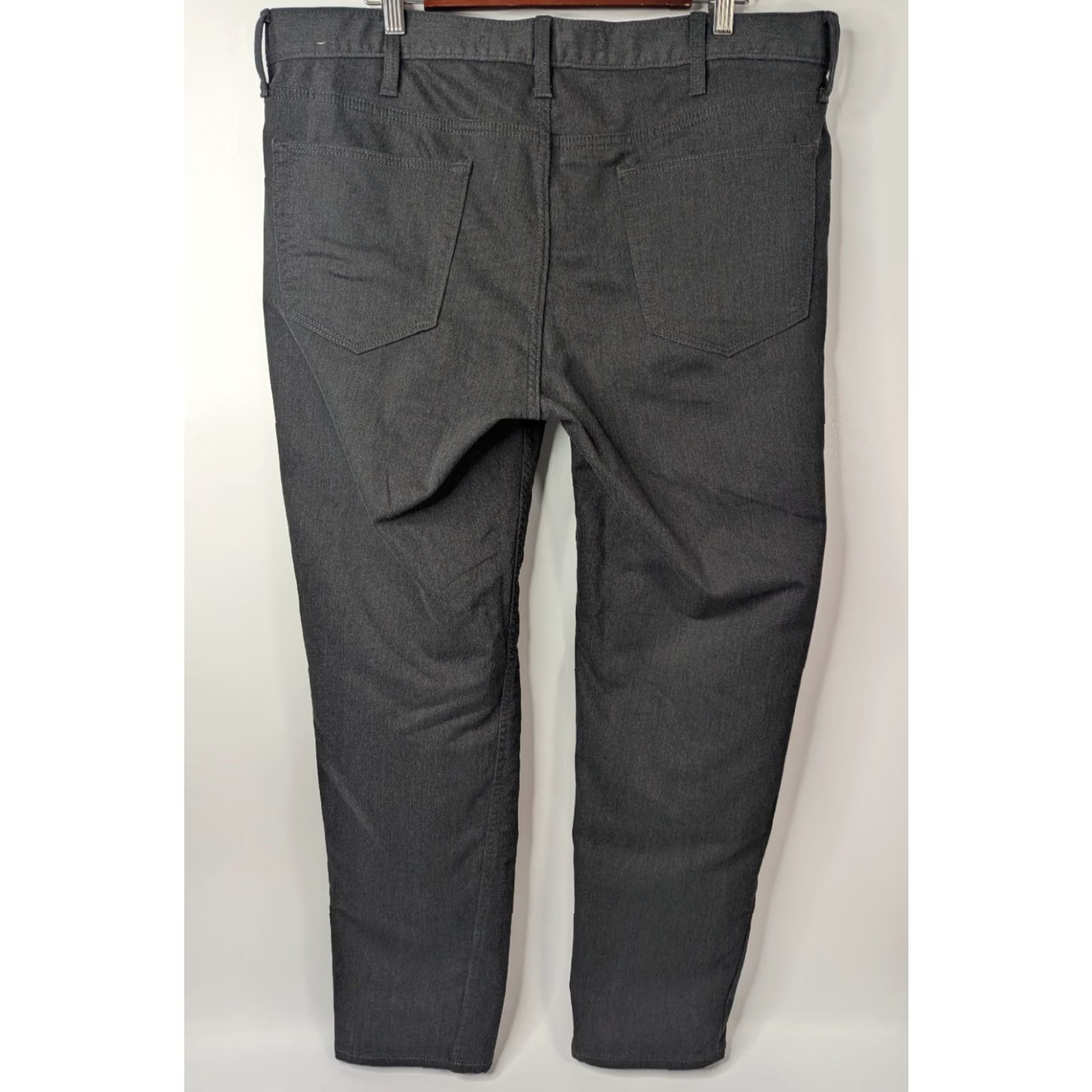 Banana Republic Banana Republic Travel Jean Mens Slim Fit 38x32 Jeans Charcoal Gray Pant City Preppy Modern 90s Style Mens Size US 38 / EU 54 - 3 Thumbnail