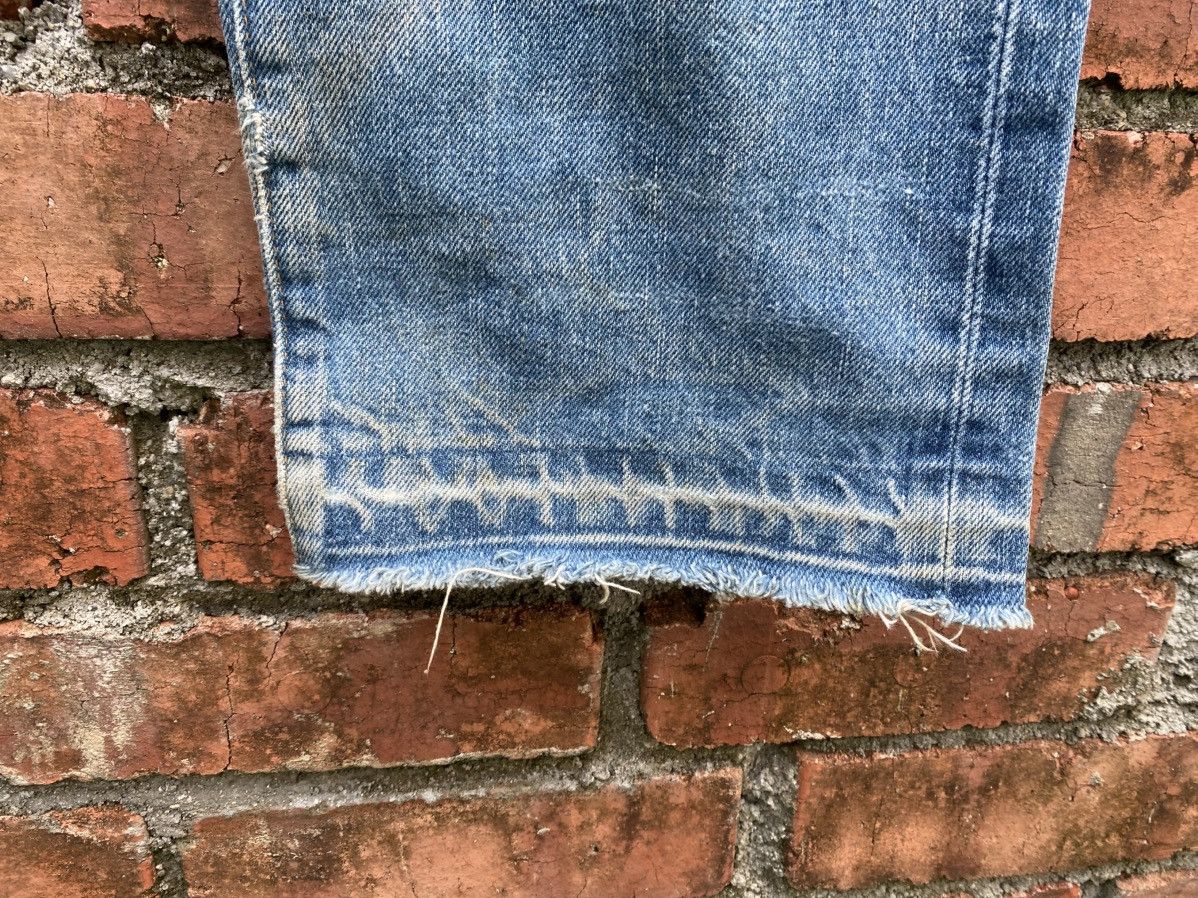 Levi's Vintage Clothing W32x34.5 Vintage levi's 501 redline big E distressed denime Size US 32 / EU 48 - 4 Thumbnail