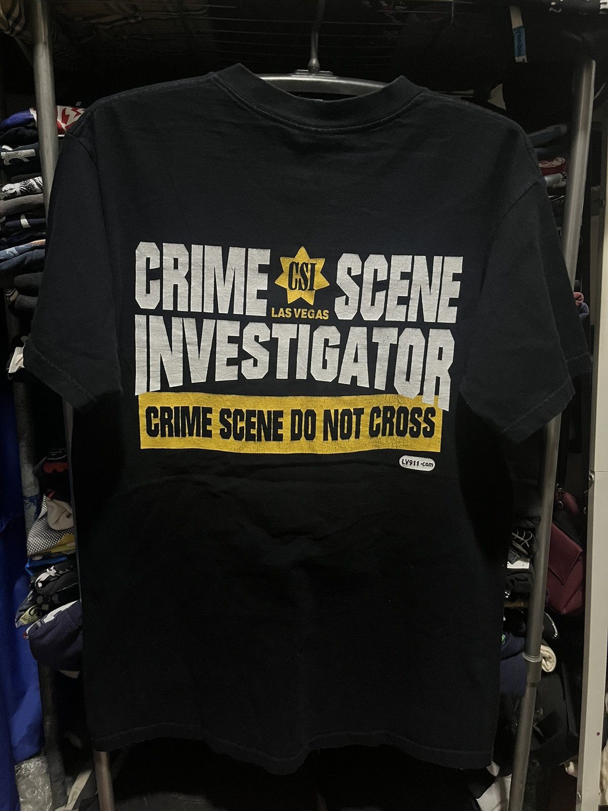 Vintage CSI Las Vegas Crime Scene Investigator Series Promo Tee Size US L / EU 52-54 / 3 - 1 Thumbnail