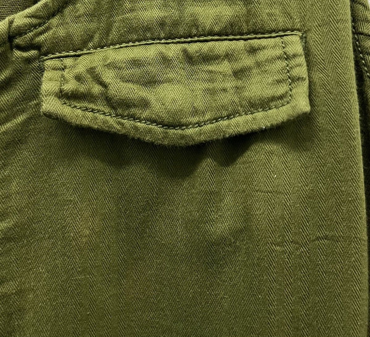 Japanese Brand × Vintage Vintage Y2K X-girl Olive Green Utility Jumpsuit - Size 2 Size US 34 / EU 50 - 5 Thumbnail