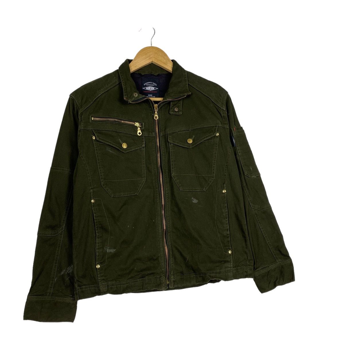 Japanese Brand GERIDE Engineered For Work Multipocket Jacket Size US S / EU 44-46 / 1 - 3 Thumbnail