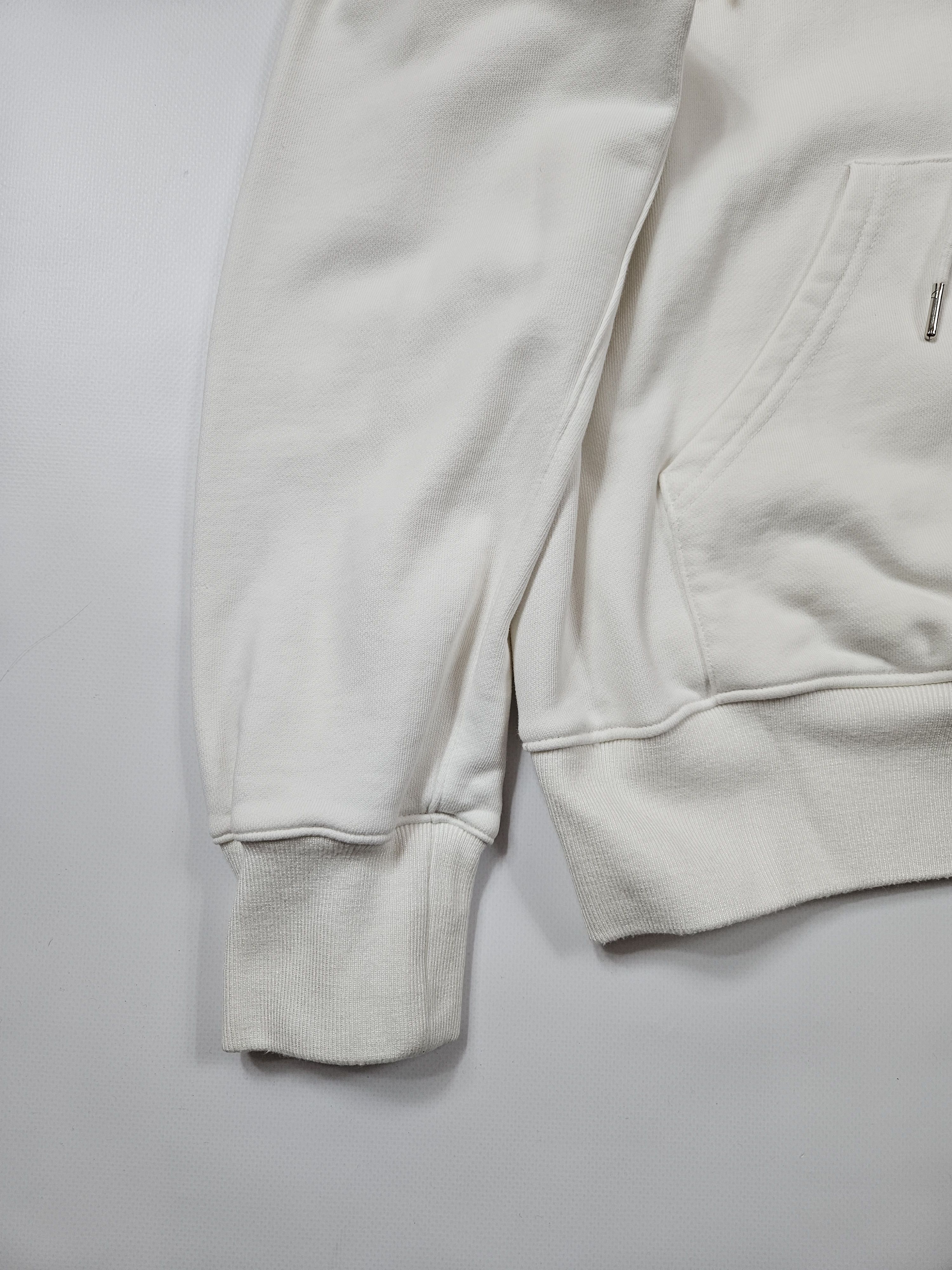 Sacai Sacai white cut-out shoulder hoodie Size L / US 10 / IT 46 - 7 Thumbnail