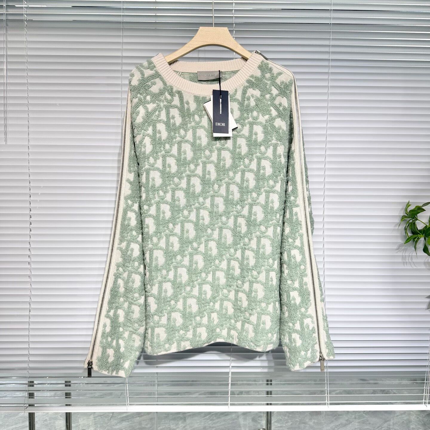 Dior Dior 25SS Jacquard Logo Knit Sweater Size US L / EU 52-54 / 3 - 1 Thumbnail